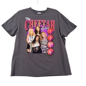 The Cheetah Girls Disney Graphic T-Shirt Large Gray Delta Soft 00s